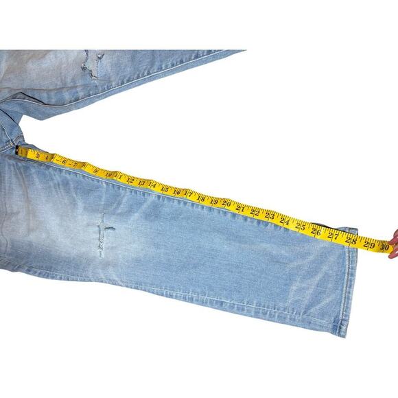 American Eagle mens jeans size 31 x 30 in great condition hole slits in knees - Picture 5 of 10